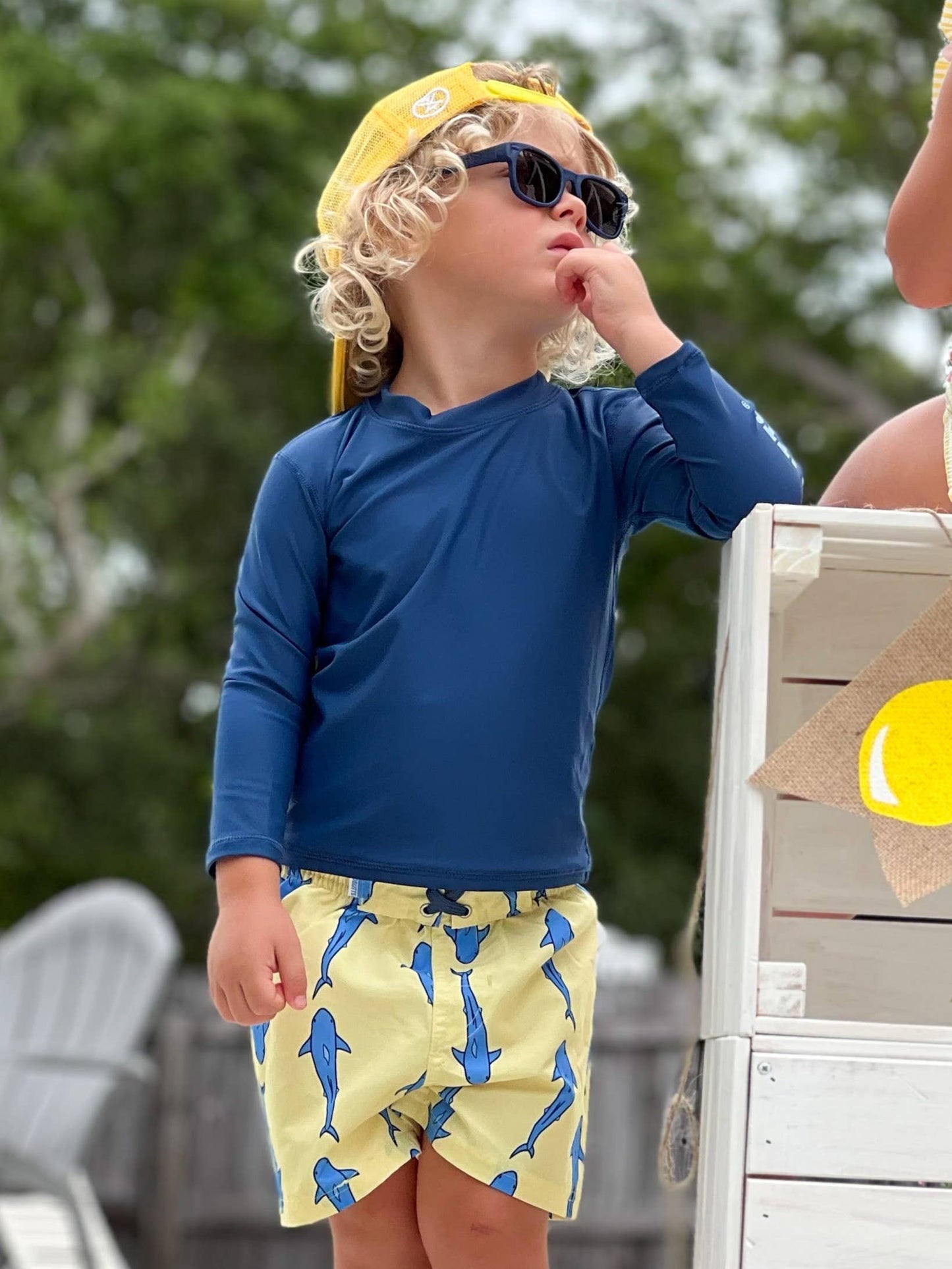 Boys Jawsome Swim Trunks