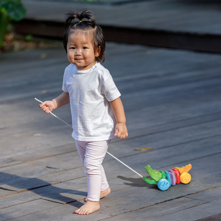 Plantoys Rainbow Alligator