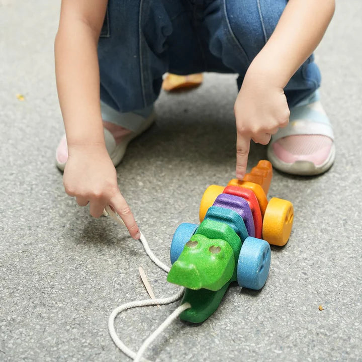 Plantoys Rainbow Alligator
