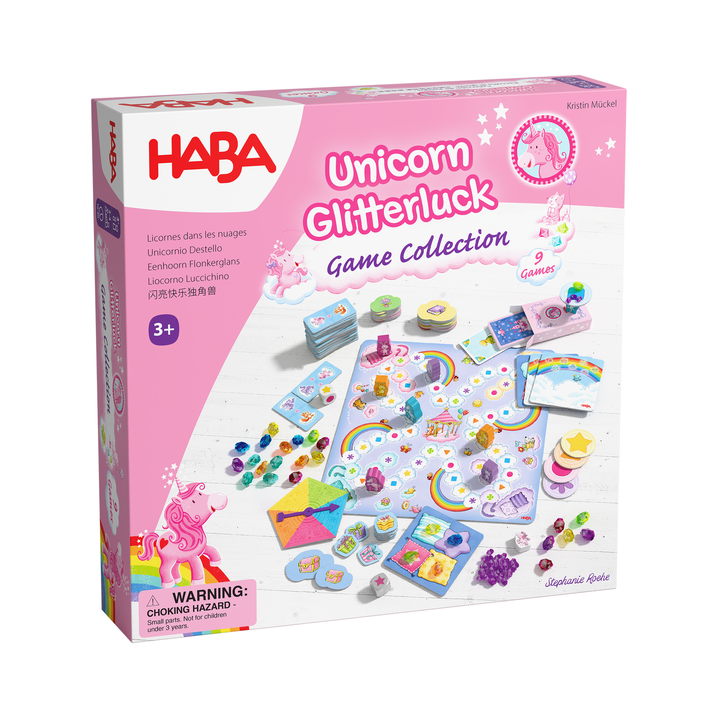 Unicorn Glitterluck – 9-in-1 Game Collection