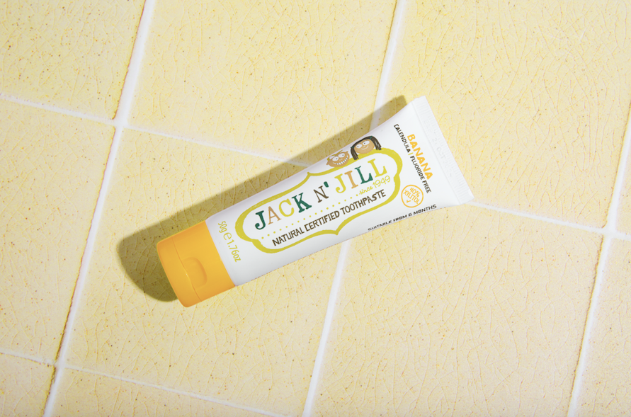 Jack N' Jill Natural Certified Kids Toothpaste Banana 50g