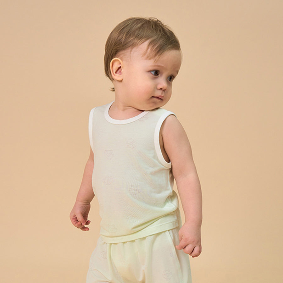 Little Plant Silky Soft TENCEL™ Modal Tank - Green Panda