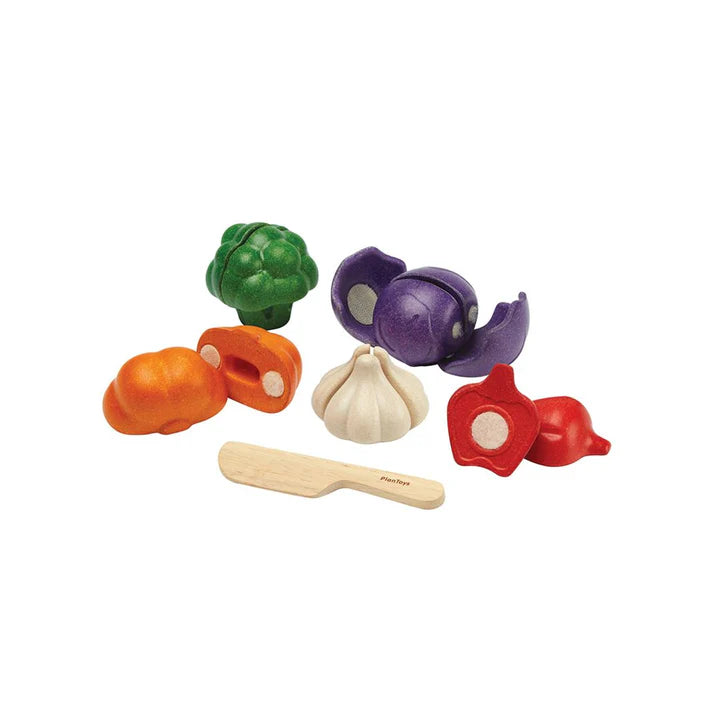 Plantoys 5 Colors Veggie Set