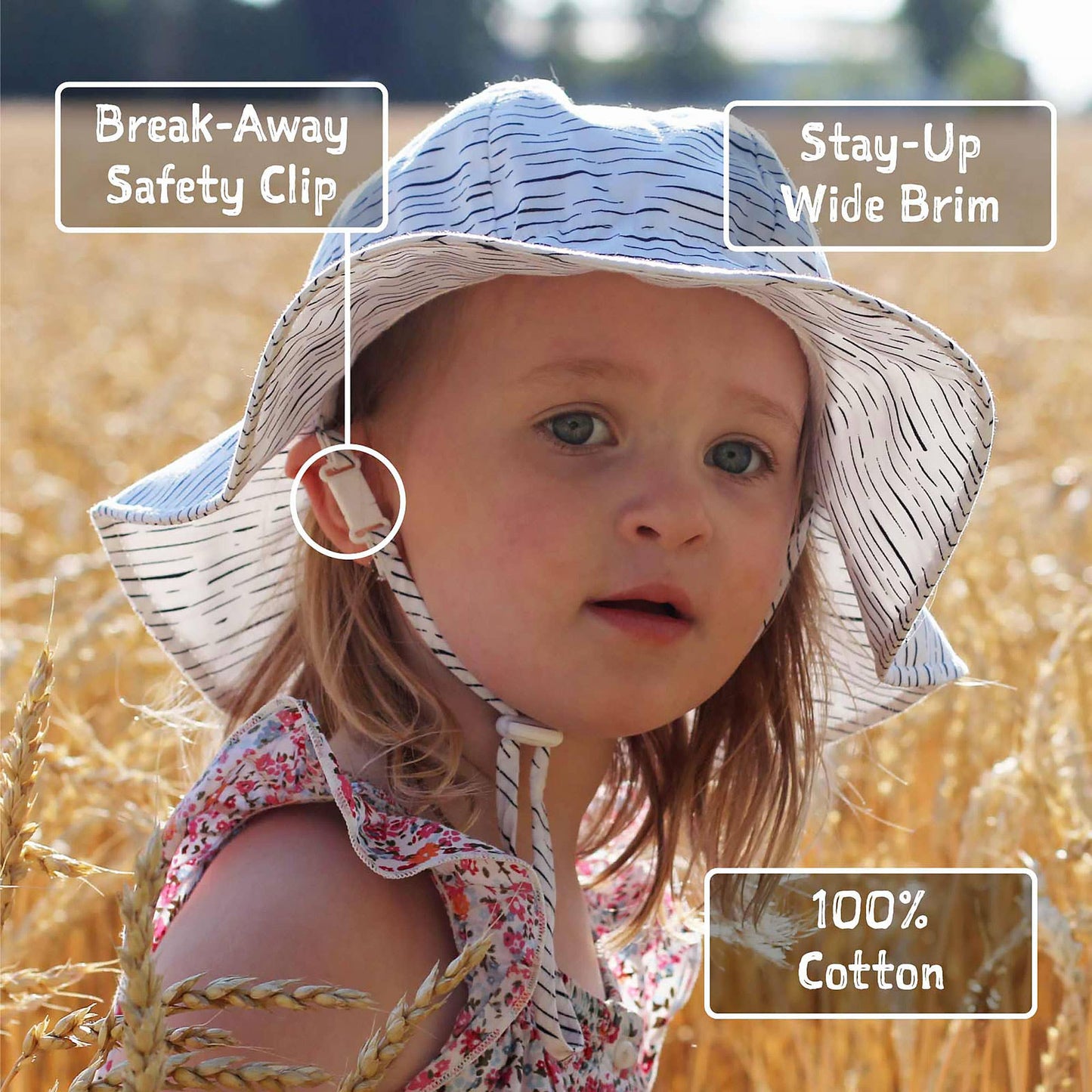 Lemon Fresh | Cotton Floppy Hat
