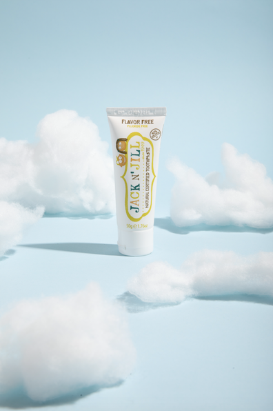 Jack N' Jill Natural Certified Kids Toothpaste Flavor Free