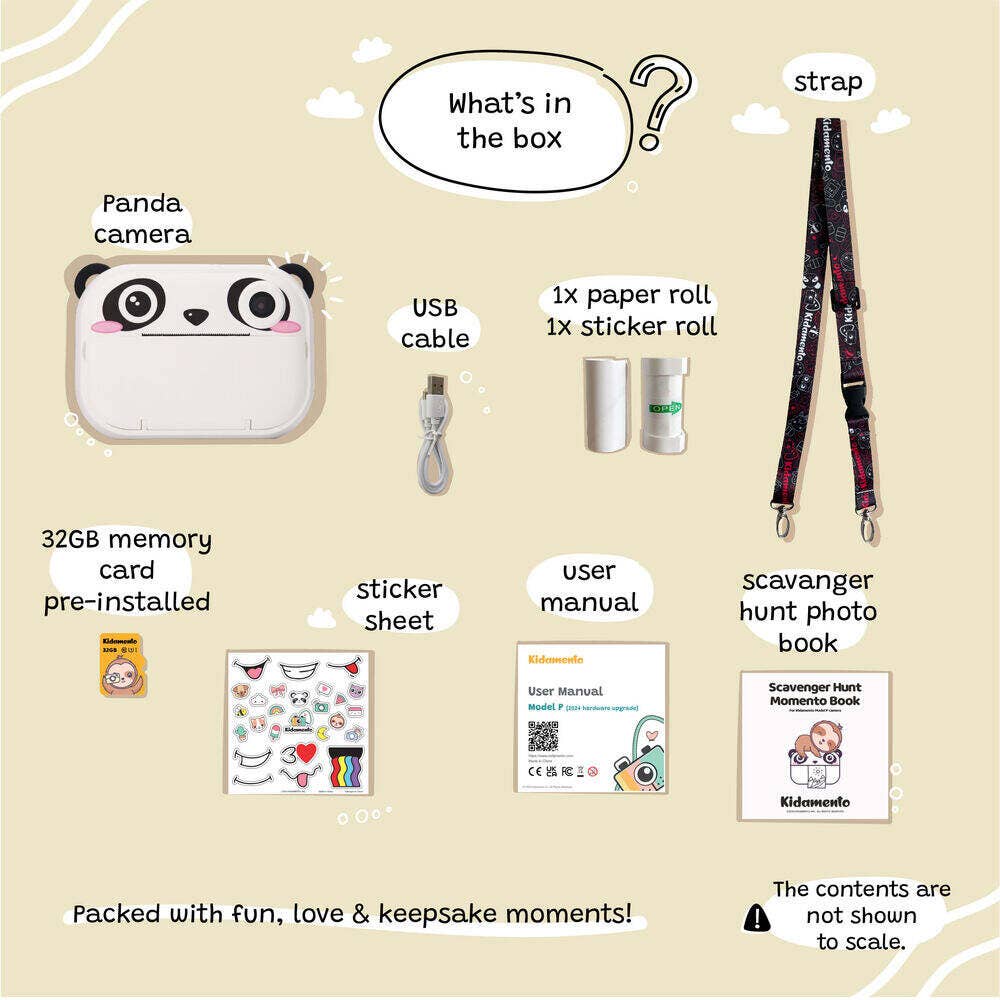 Koko the Panda - Print & Digital Camera - Model P