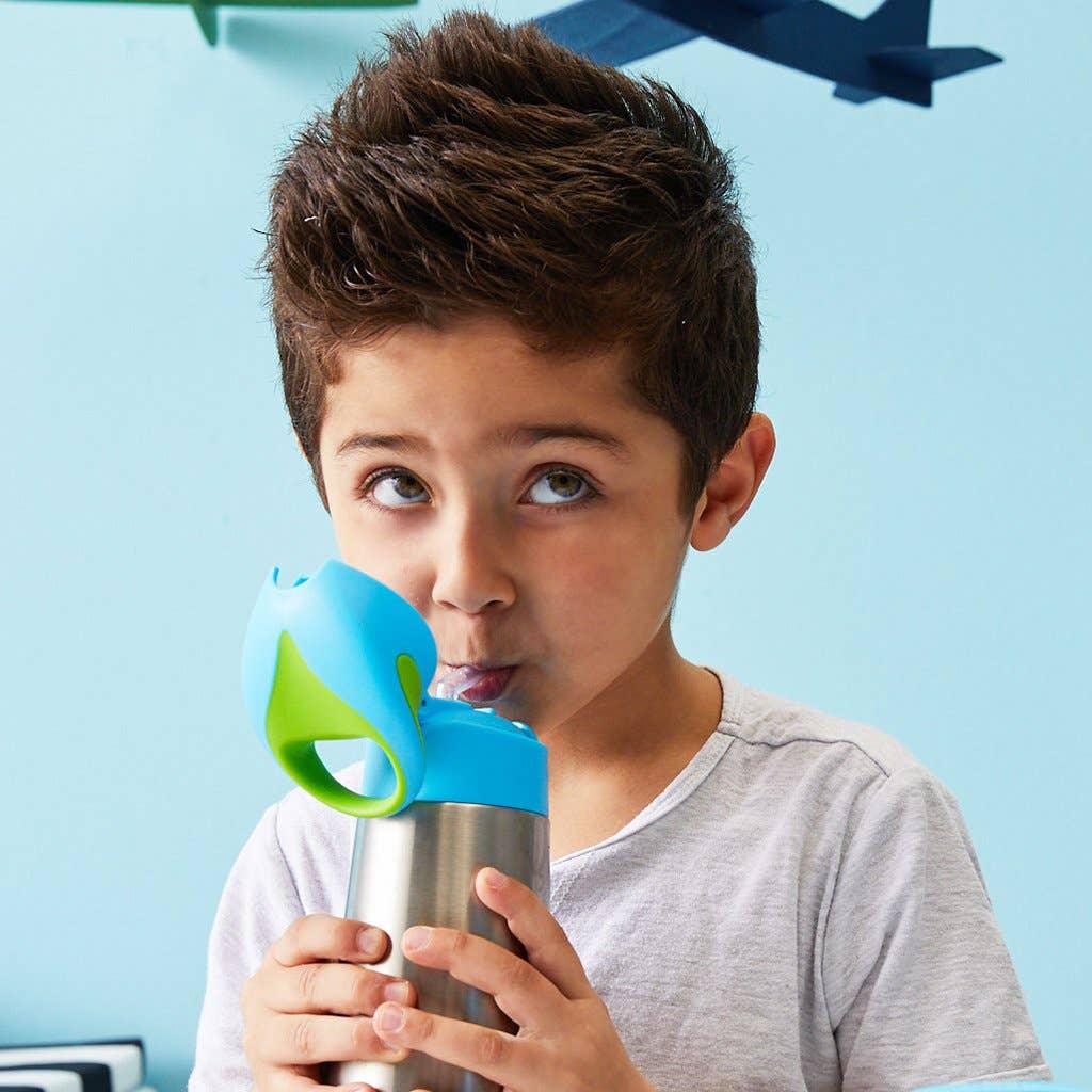 Insulated drink bottle - emerald forest