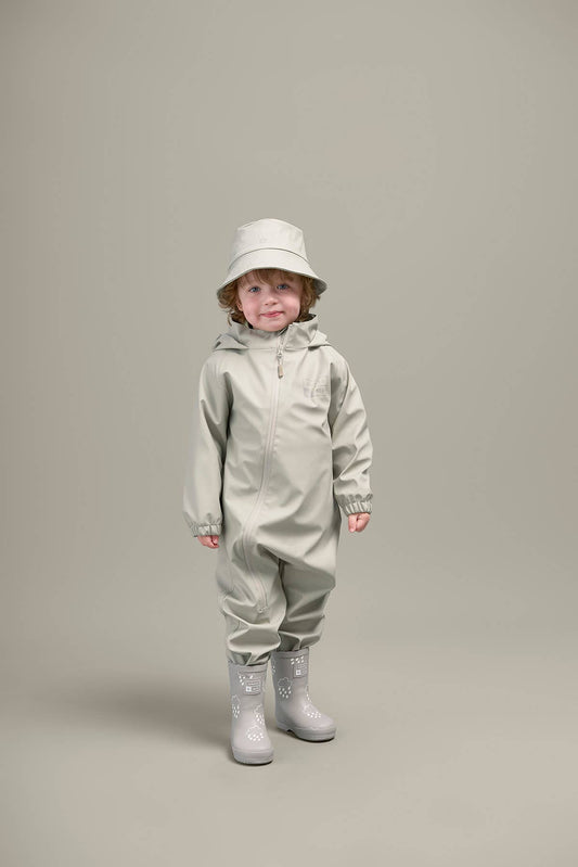 Geothermal Grey Kids Puddlesuit