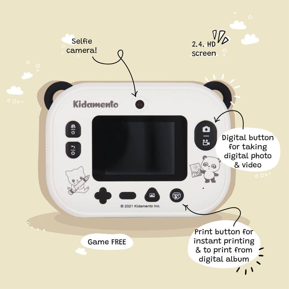 Koko the Panda - Print & Digital Camera - Model P