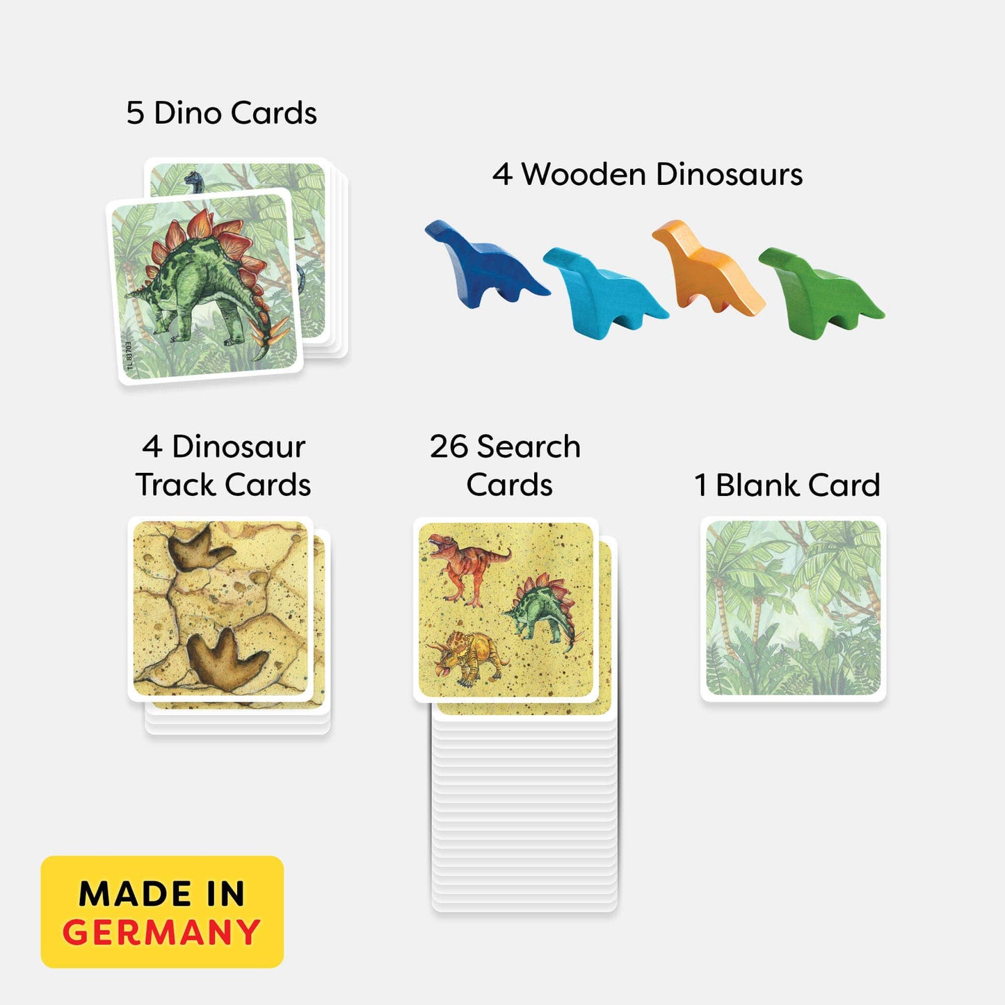 On the Hunt for Dinos Card Game – Dino Adventure for Kids