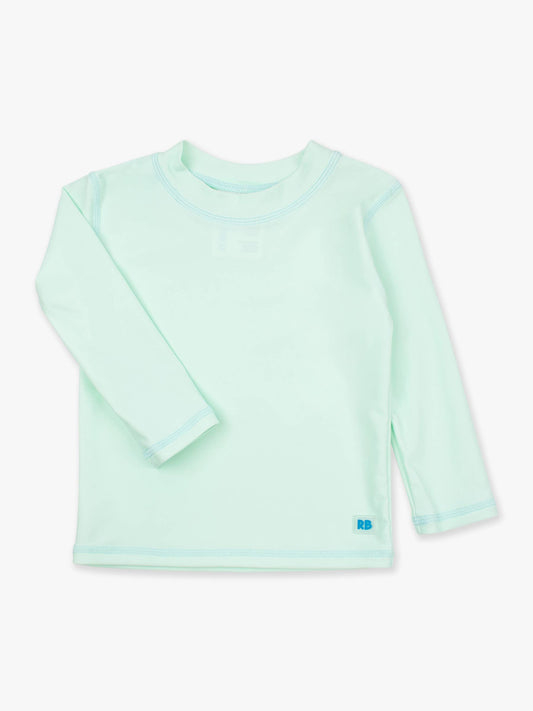 Boys Mint Long Sleeve Rash Guard