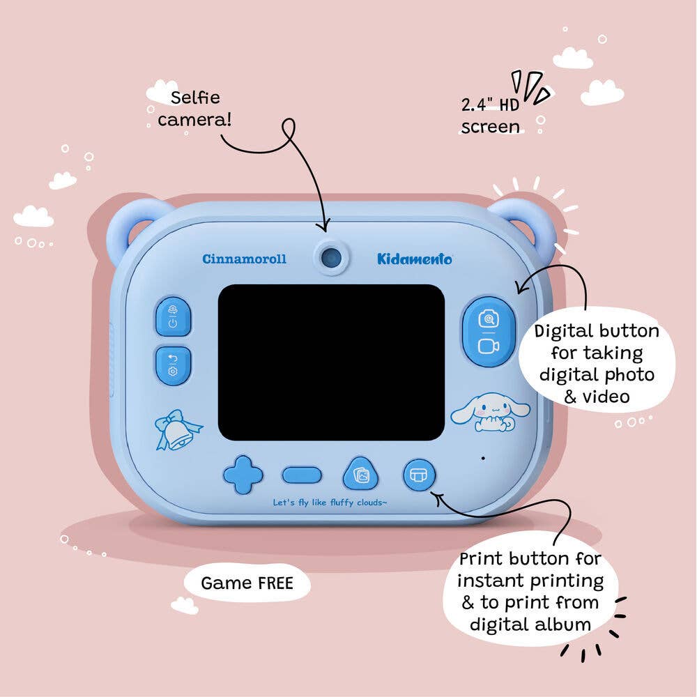 Cinnamoroll – Print & Digital Camera - Model P