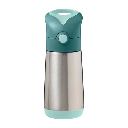 Insulated drink bottle - emerald forest