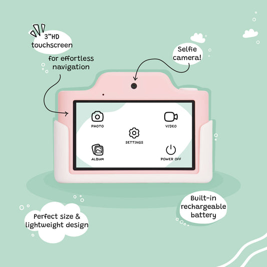 Meowie the Cat - Kids Digital Camera - Model K