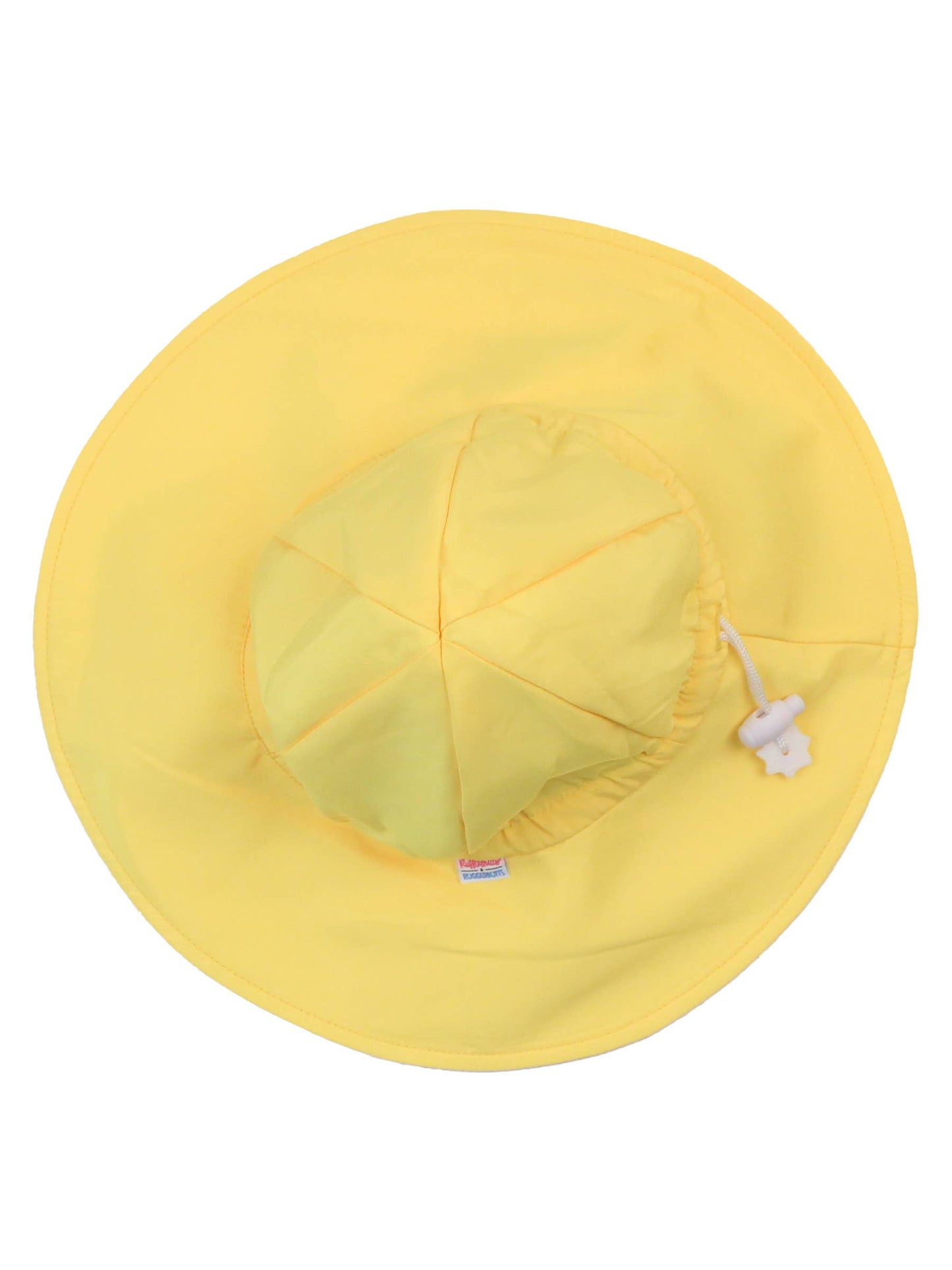 Kids Neon Yellow Sun Protective Hat