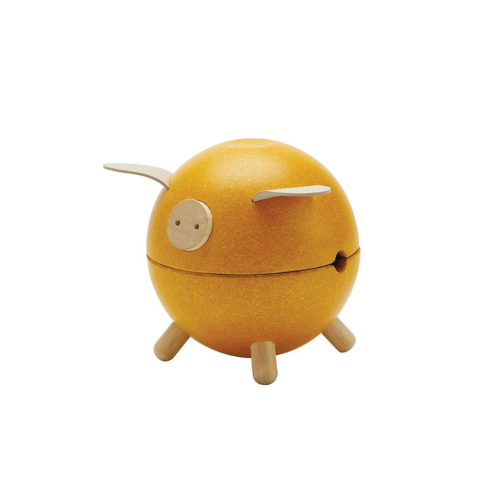 PlanToys PIGGY BANK - YELLOW