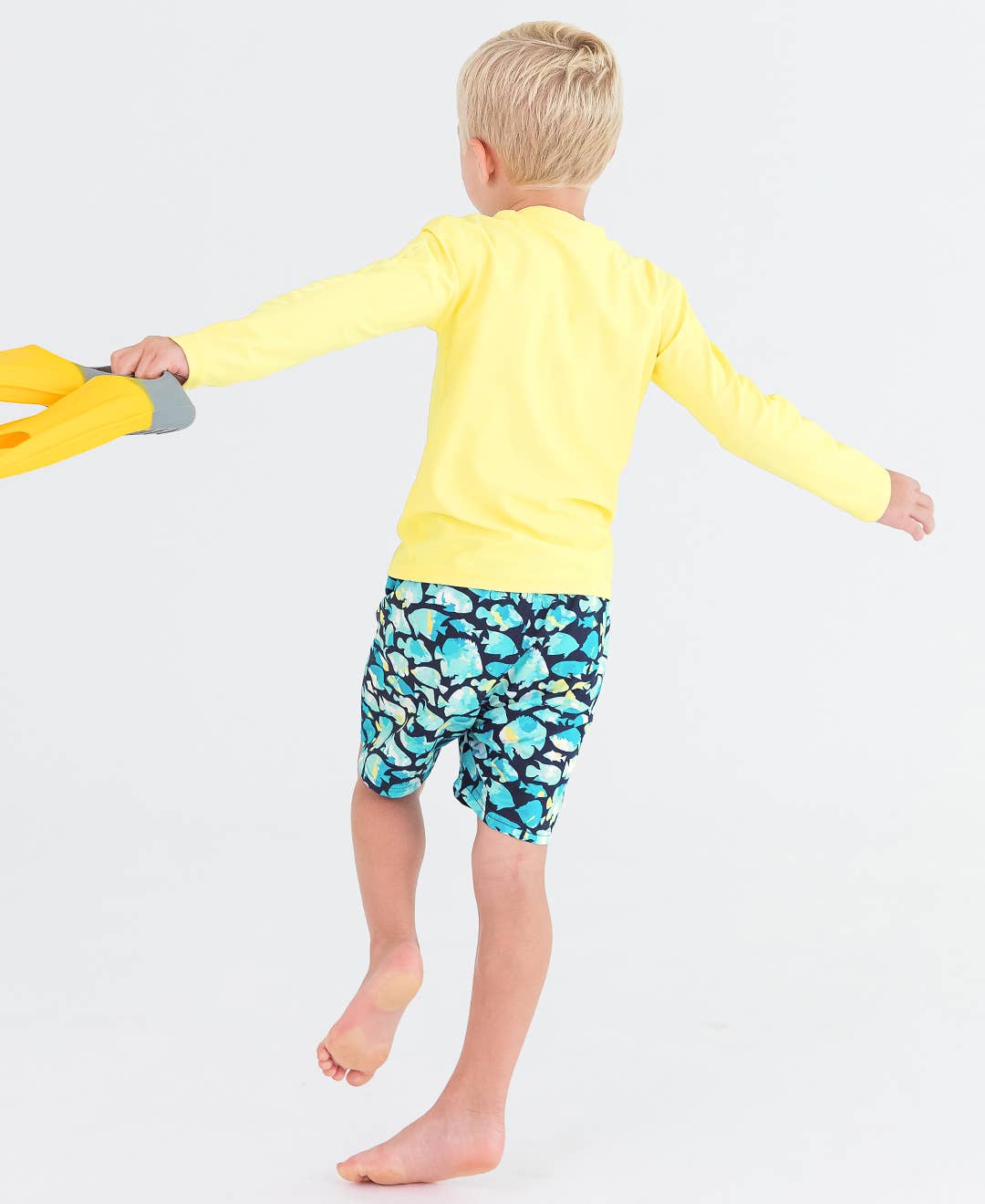 Boys Fish Friends Swim Trunks