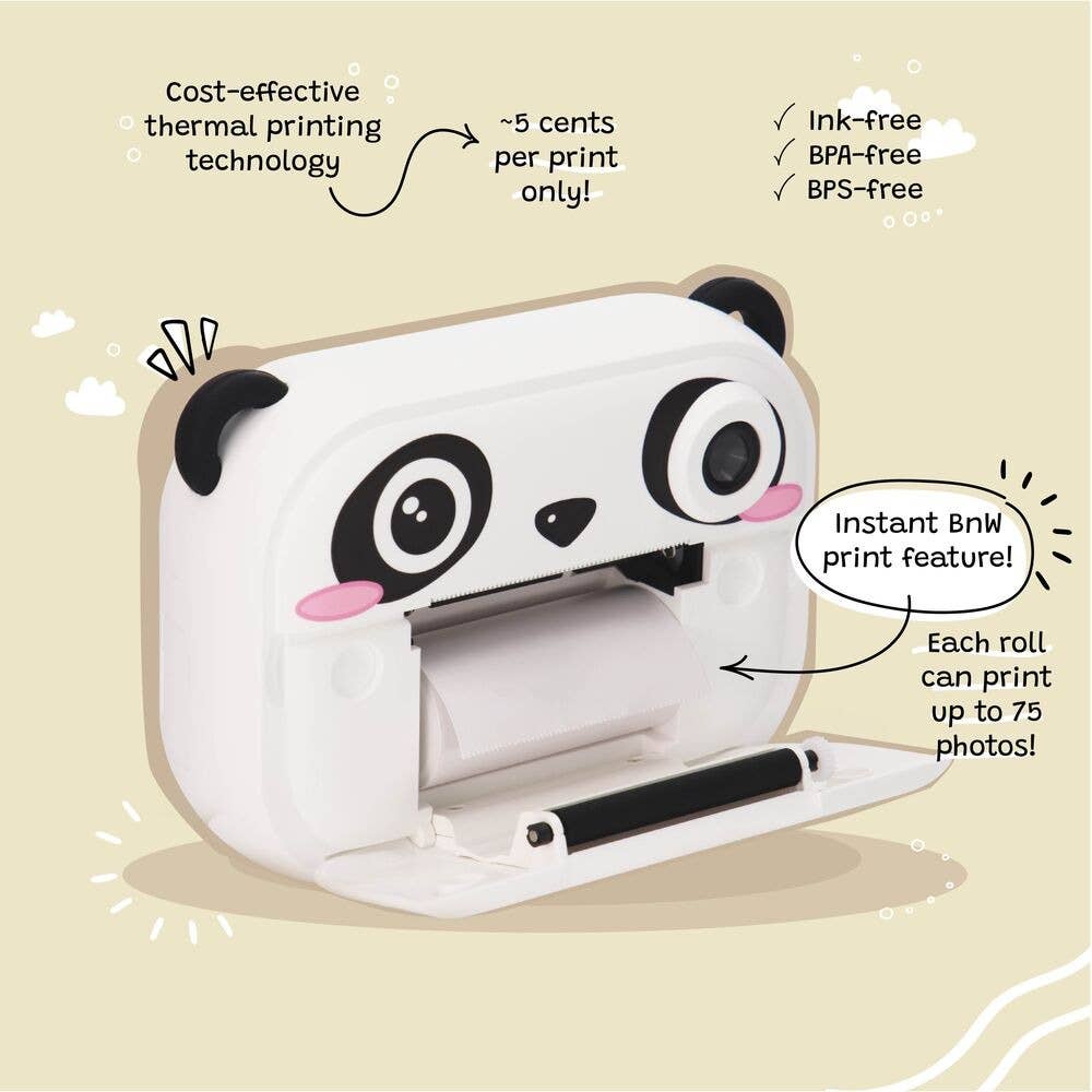Koko the Panda - Print & Digital Camera - Model P