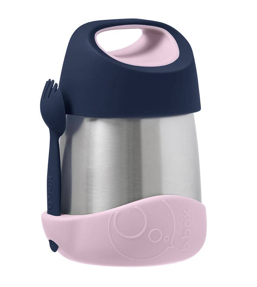 Insulated food jar - indigo rose