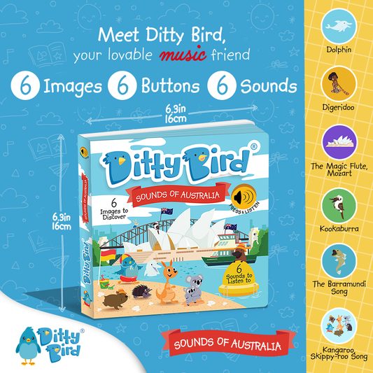 Ditty Bird Baby Sound Book: Sounds of Australia