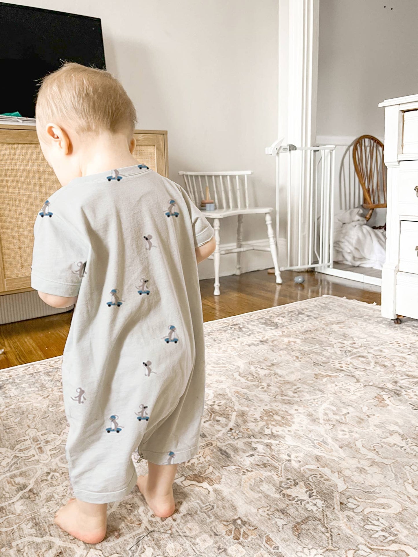 COTTON SHORTIE ROMPER