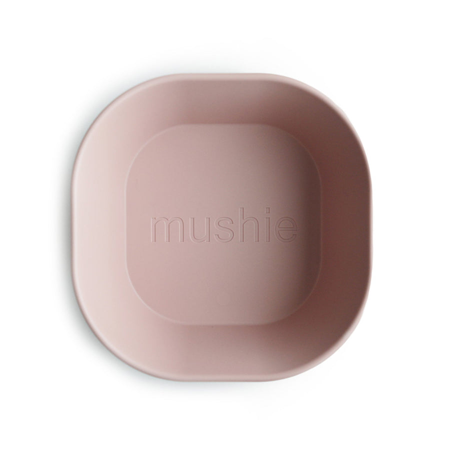 Mushie Square Dinnerware Bowl, Set of 2