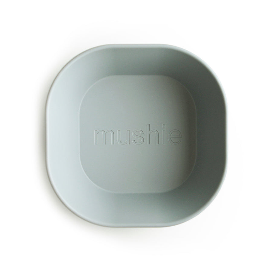 Mushie Square Dinnerware Bowl, Set of 2
