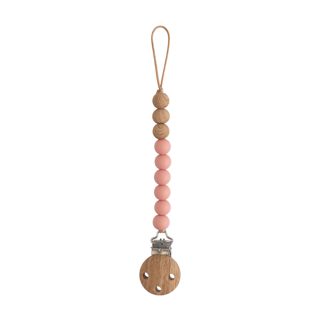Mushie Silicone Pacifier Clip | Eva