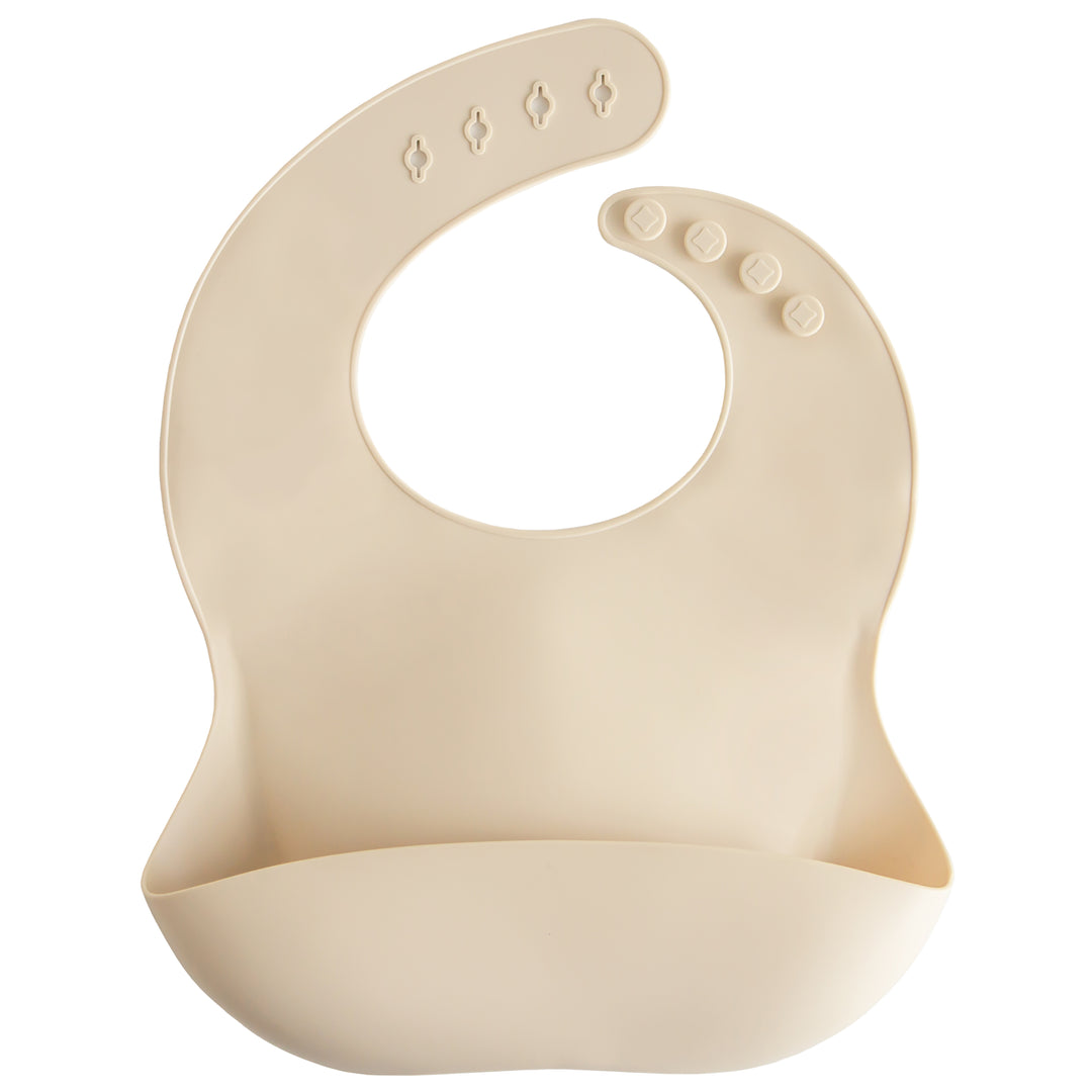 Mushie Silicone Baby Bib