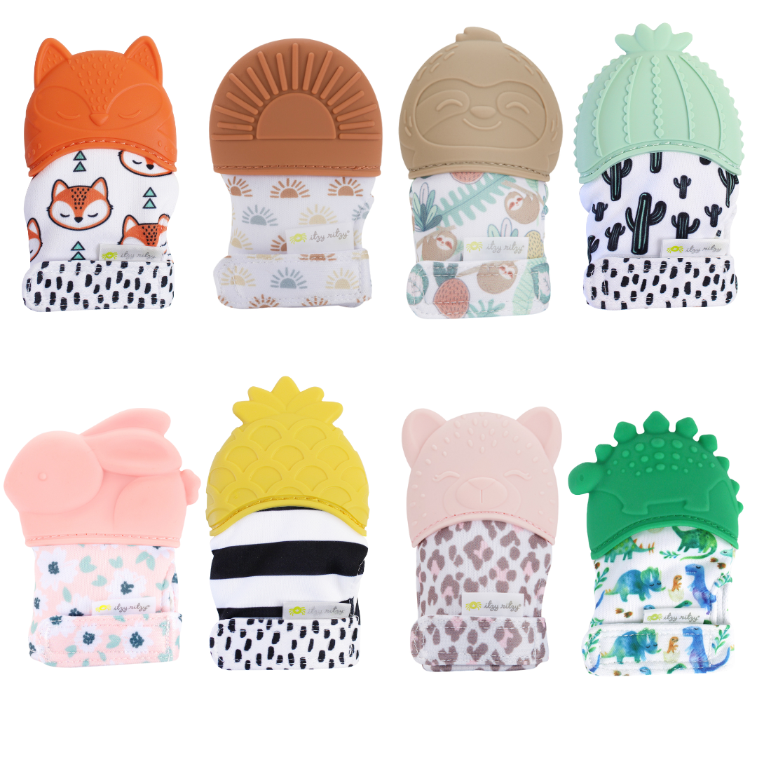 *NEW OPTION* Itzy Mitt™ Silicone Teething Mitts