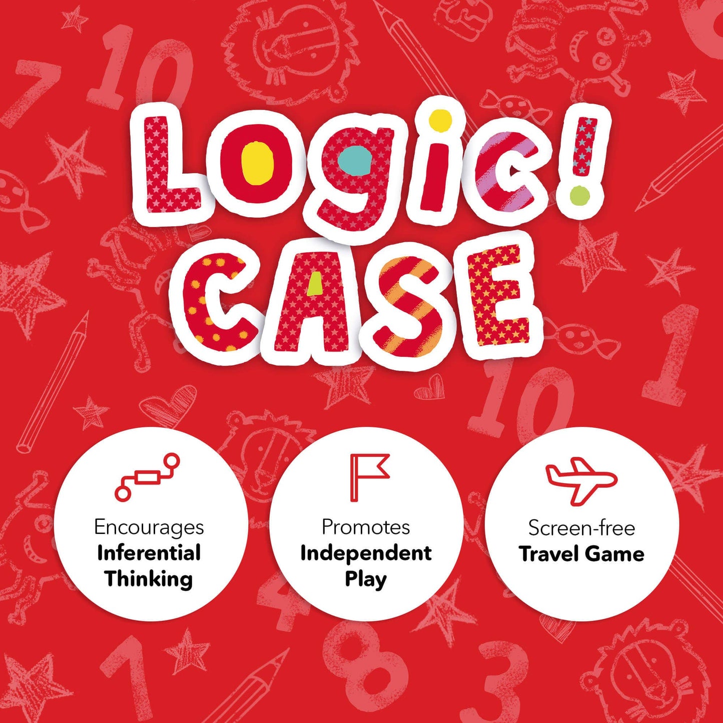 Logic! CASE Starter Set 7+ - Critical Thinking Puzzle Game