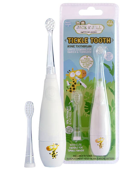 Jack N' Jill Tickle Tooth Sonic Toothbrush (0-6yrs)