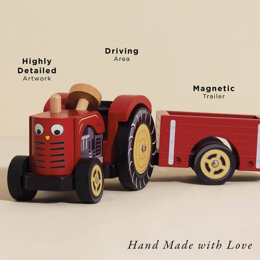 Farmyard Tractor & Trailer
