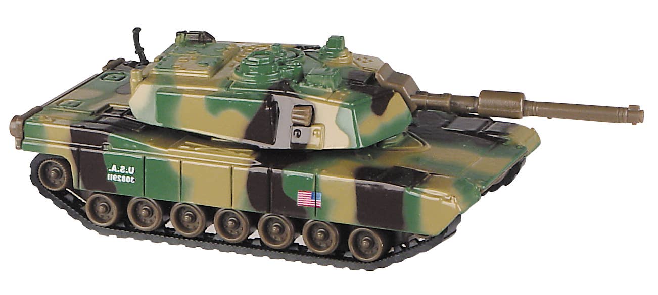 Pull Back Army Tanks, Assorted, 4.5"