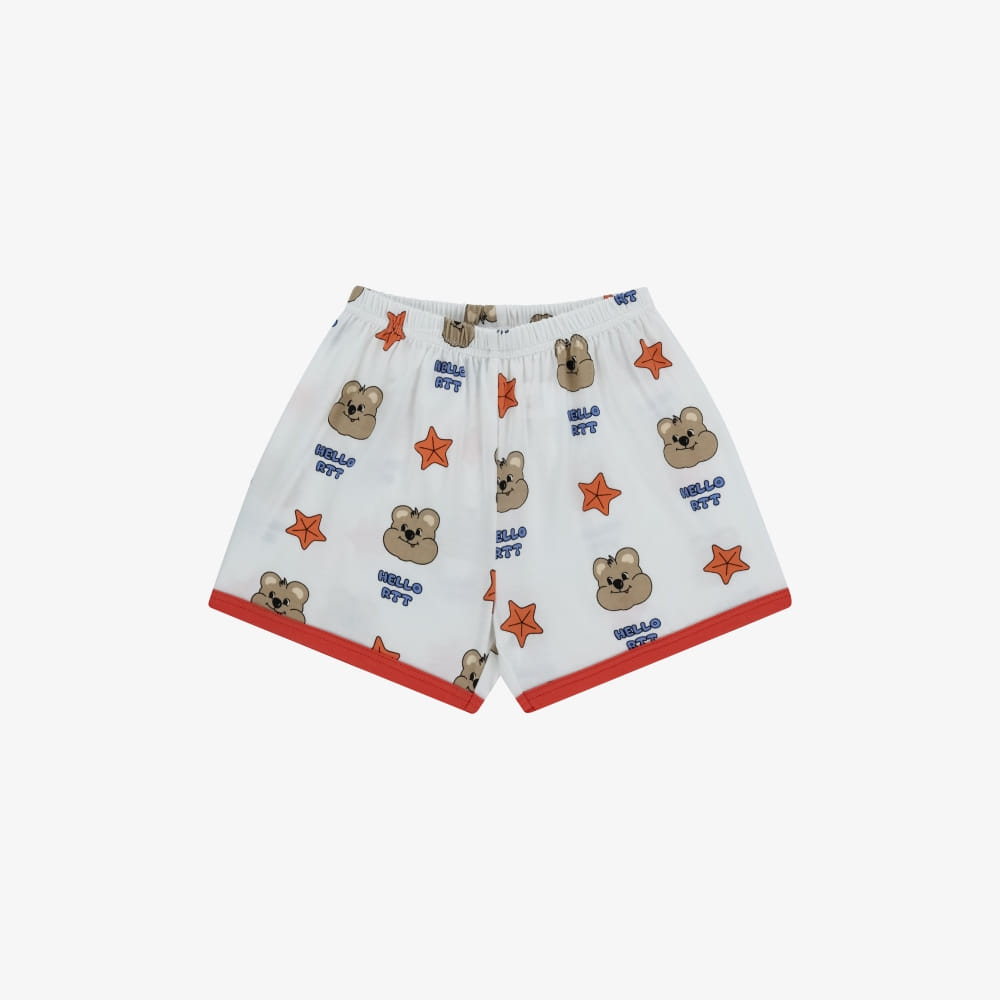 Rototobebe Tropical Hullang Indoor Wear White