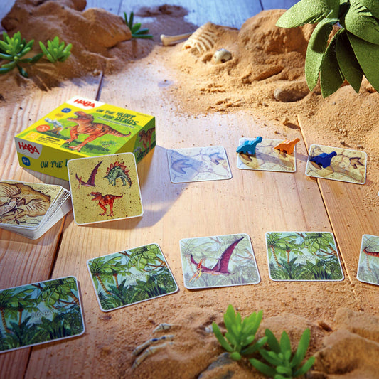 On the Hunt for Dinos Card Game – Dino Adventure for Kids