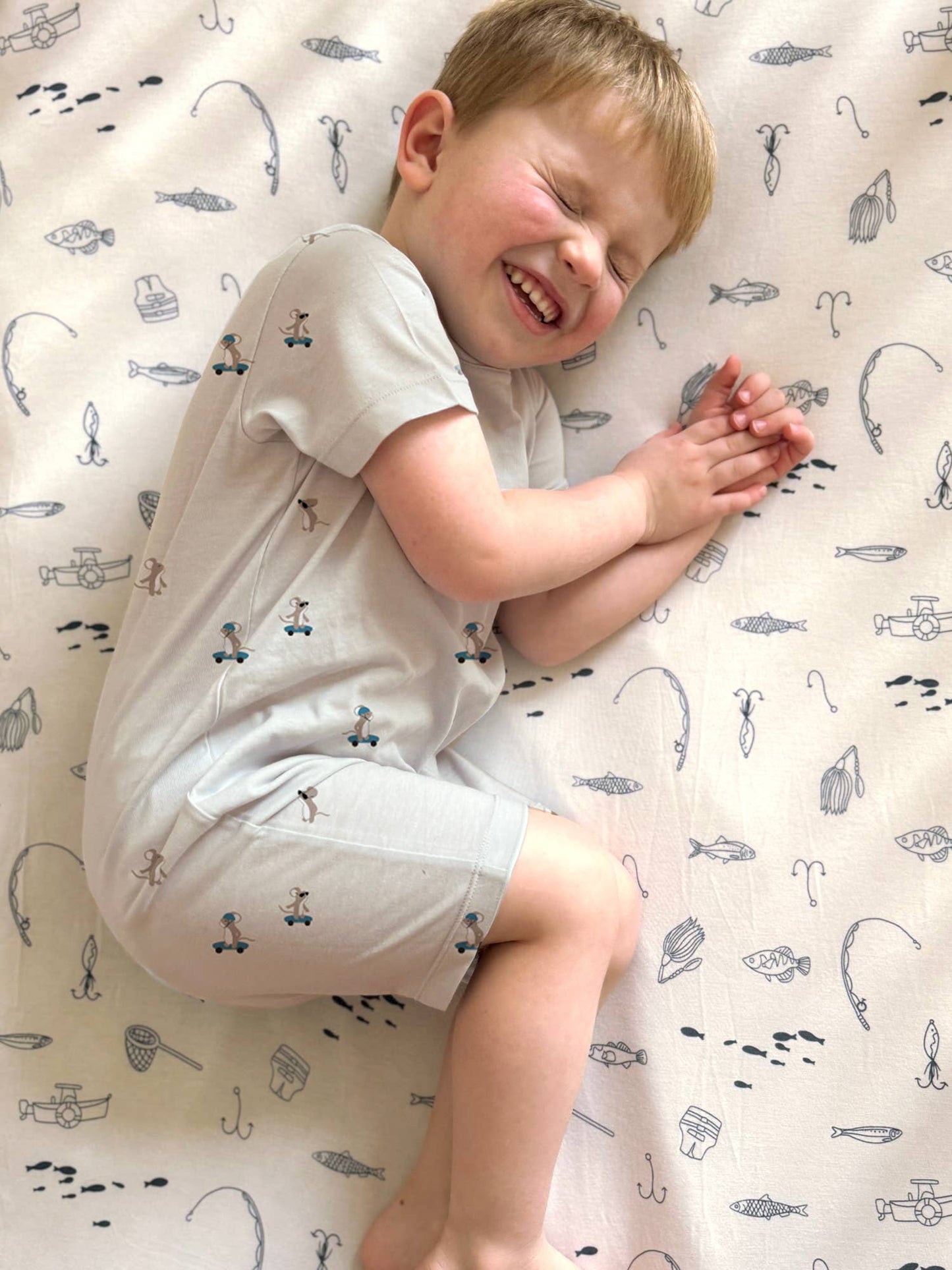 COTTON SHORTIE ROMPER