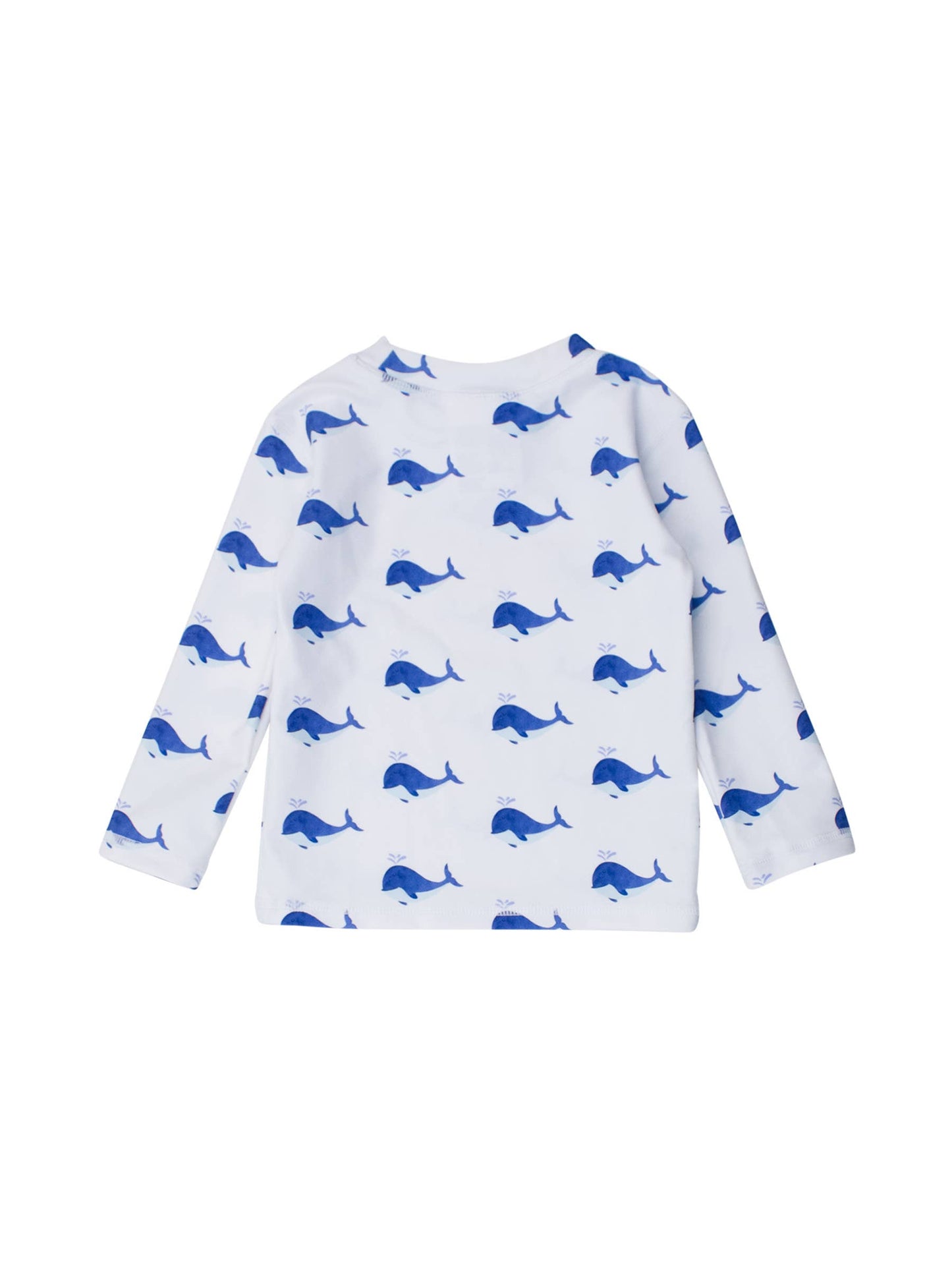 Boys Whale Friends Long Sleeve Rash Guard