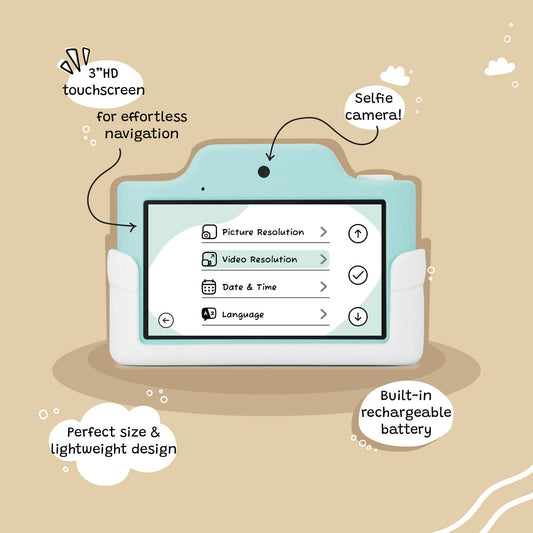 Zippy the Sloth - Kids Digital Camera - Model K