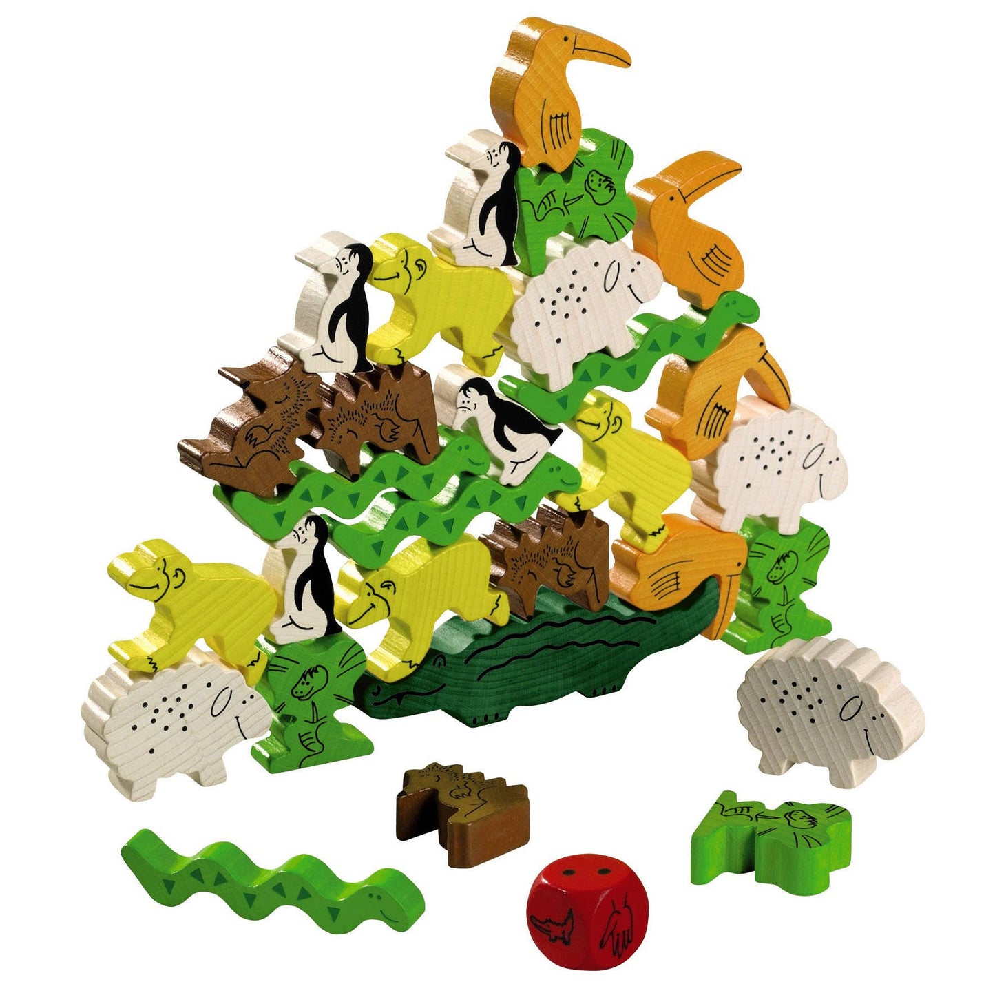 Animal Upon Animal Dexterity Game – Fun Stacking Challenge