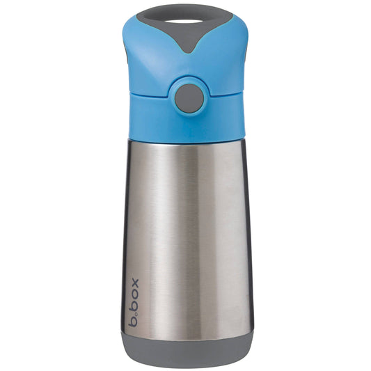 Insulated drink bottle - blue slate