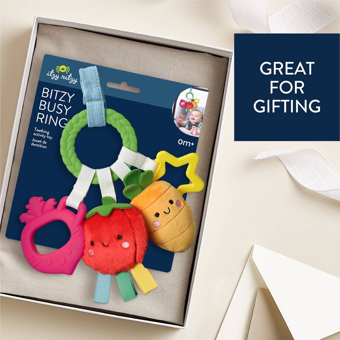 *NEW OPTION* Bitzy Busy Ring™ Teething Activity Toy