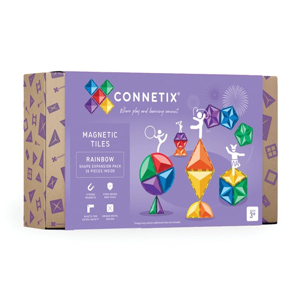 Connetix Rainbow Shape Expansion Pack 36 pc