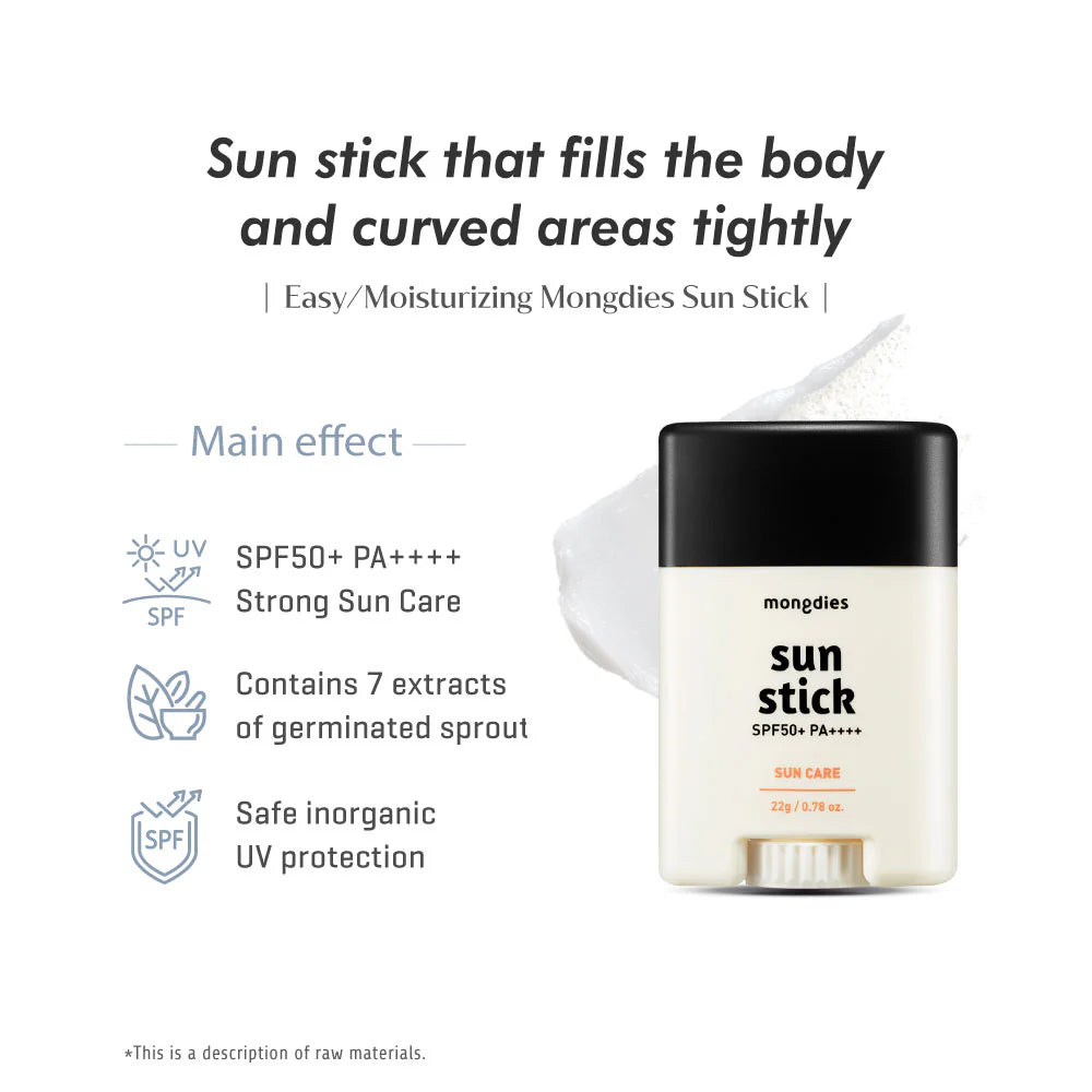 Mongdies Sun Stick SPF 50 PA++++-22g