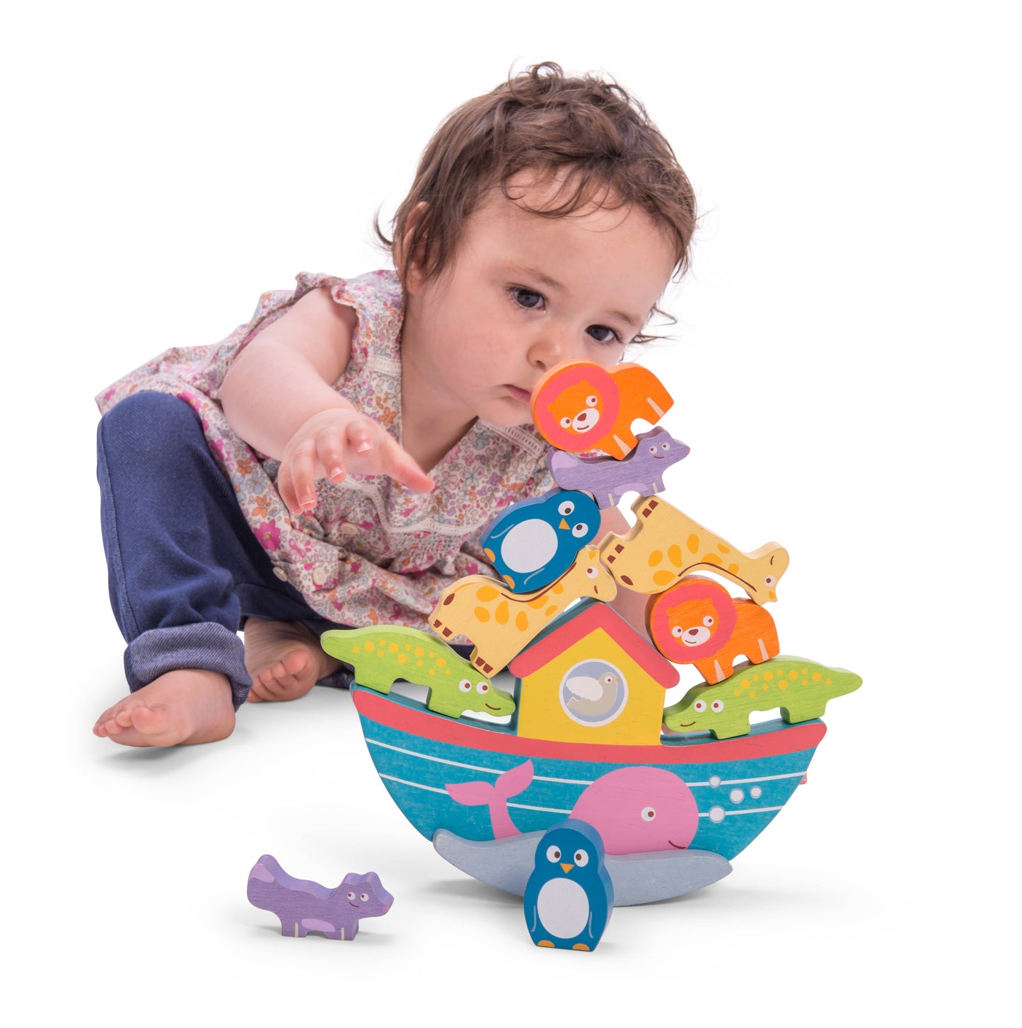 Noah's Balancing Ark Animal Stacker