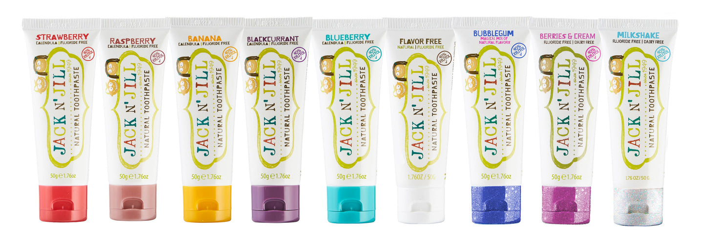 Jack N' Jill Natural Kids Toothpaste Berries & Cream