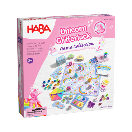 Unicorn Glitterluck – 9-in-1 Game Collection