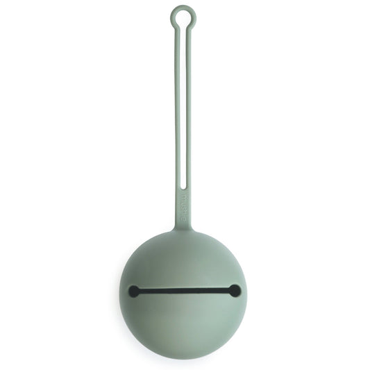 Mushie Silicone Pacifier Holder Case