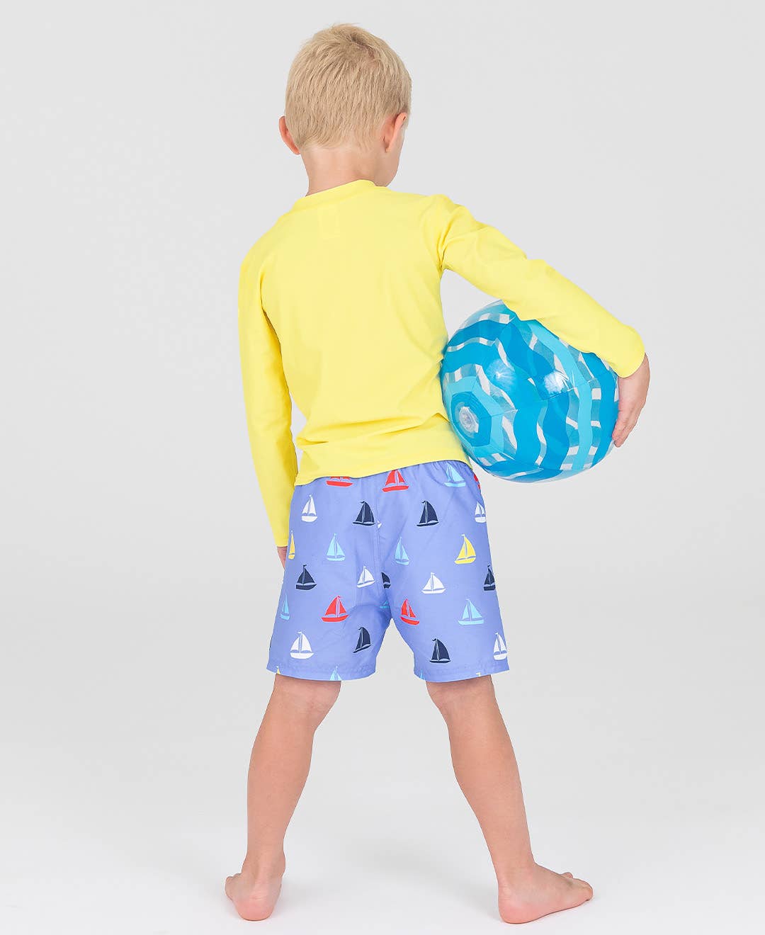 Boys Down By The Bay Swim Trunks