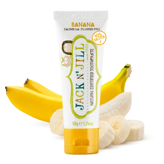 Jack N' Jill Natural Certified Kids Toothpaste Banana 50g
